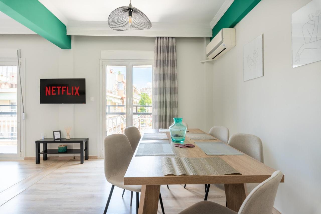 Cozy Apartment Next To City Center Salonic Exterior foto